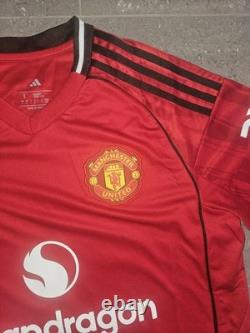 Matheus Cunha Signed Manchester United Shirt With COA