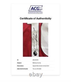 Matheus Cunha Signed Shirt ACG Authentication Manchester United 25/26 JERSEY