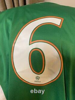 Mega Rare, Roy Keane Ireland Shirt Manchester United Legend Signed