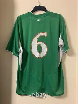 Mega Rare, Roy Keane Ireland Shirt Manchester United Legend Signed