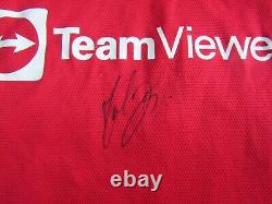 Melvine Malard Hand Signed Manchester United Women Football Shirt Autograph