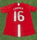 Michael Carrick Manchester United 2008 Champions League Signed Shirt Proof