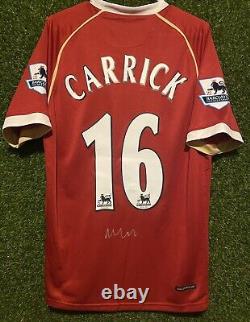 Michael Carrick Signed Manchester United 06/07 Shirt Comes With COA & Proof