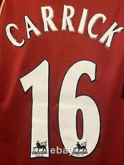 Michael Carrick Signed Manchester United 06/07 Shirt Comes With COA & Proof