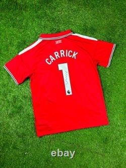 Michael Carrick Signed Manchester United 2026-27 Home Football Shirt COA