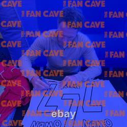 Michael Owen Signed Manchester United Shirt Classic Frame