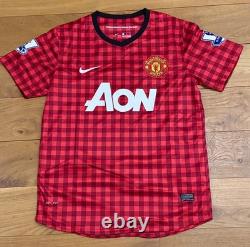 Micheal Carrick Hand Signed Manchester United 12/13 Shirt With Exact Photo Proof