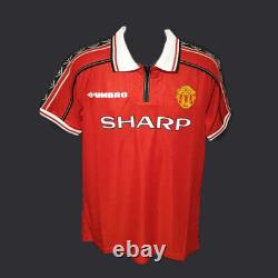 Mikael Silvestre Signed Manchester United 1999 Shirt COA