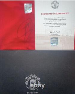 Morgan Schneiderlin Signed Manchester United Shirt Official Club Hologram COA