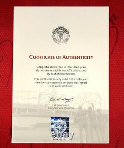 Mufc Hologram Coa, Manchester United 2019-2020 Genuine Squad Signed Shirt