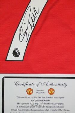 NEW 2021 CRISTIANO RONALDO SIGNED Manchester United ADIDAS JERSEY withCOA #7