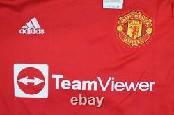 NEW 2021 CRISTIANO RONALDO SIGNED Manchester United ADIDAS JERSEY withCOA #7