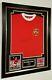 NEW Dennis Law of Manchester United Signed SHIRT Autograph Display