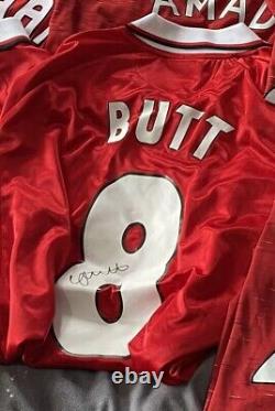 Nicky Butt Manchester United Signed Shirt Man Utd COA