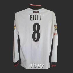 Nicky Butt Match Worn Manchester United Squad Signed 97/99 Shirt