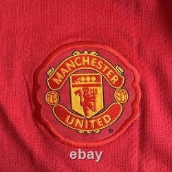 Nike Manchester United AIG Home Shirt Ronaldo 7 Signed Size XL uncertified