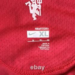 Nike Manchester United AIG Home Shirt Ronaldo 7 Signed Size XL uncertified