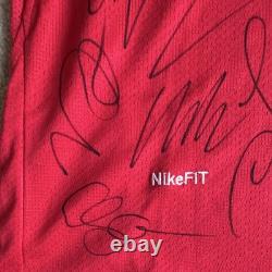 Nike Manchester United AIG Home Shirt Signed Size M uncertified