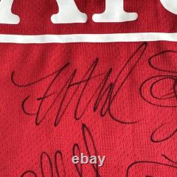 Nike Manchester United AIG Home Shirt Signed Size M uncertified