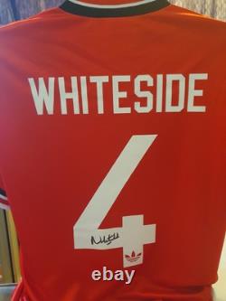Norman Whiteside Signed Manchester United Shirt