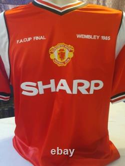 Norman Whiteside Signed Manchester United Shirt