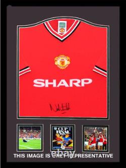 Norman Whiteside Signed Shirt 1985 Manchester United Home