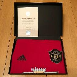 Official Certified Signed Manchester United Marcus Rashford Top (19/20 Season)