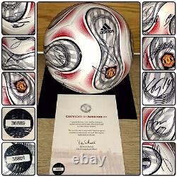 Official MUFC Hologram COA Manchester United 2022-2023 Squad Signed Ball