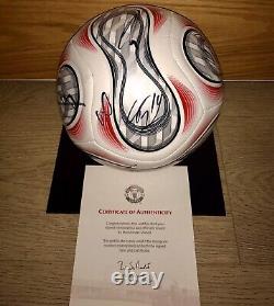 Official MUFC Hologram COA Manchester United 2022-2023 Squad Signed Ball