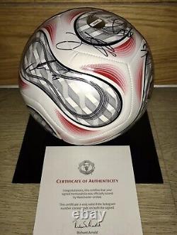 Official MUFC Hologram COA Manchester United 2022-2023 Squad Signed Ball