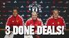 Official Manchester United Complete Three Signings In 48 Hours Transfernews