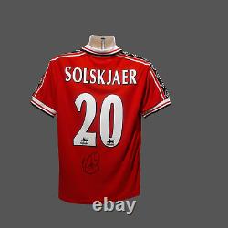 Ole Gunnar Solskjær Manchester United Signed 1999 Shirt