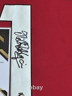 Ole Gunnar Solskjaer Signed Manchester United Shirt Home, 2021-22 (Montage)