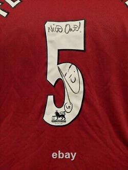 Origial Manchester United 2006/07 Shirt Signed By Rio Ferdinand