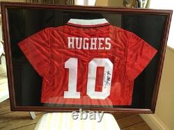 Original Mark Hughes 1992 1994 Manchester United Signed