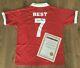 Original rare hand signed George Best No7 1970 Manchester United Shirt with COA