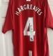 Owen Hargreaves Signed Manchester United 07-09 shirt PROOF mufc