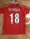 Paul Scholes 1999 Signed Manchester Man United Utd Shirt Treble 99