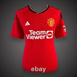 Paul Scholes Hand Signed Manchester United Football Shirt With COA £199