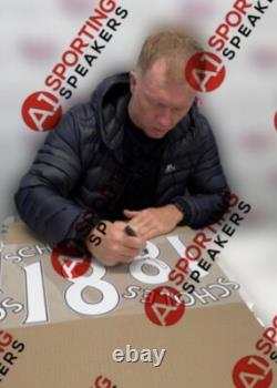 Paul Scholes Hand Signed Manchester United Football Shirt With COA £199