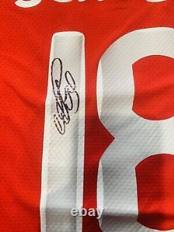 Paul Scholes Manchester United 2008 Champions League Signed Shirt Includes COA