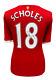 Paul Scholes Manchester United Signed Football Shirt Comes With Proof & Coa