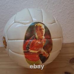 Paul Scholes Signed Football Manchester United 1999 England Umbro Sharp Sponser