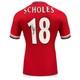 Paul Scholes Signed Manchester United 1998-00 Football Shirt