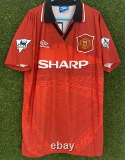 Paul Scholes Signed Manchester United 94/96 Season Shirt Comes With a COA