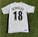 Paul Scholes Signed Manchester United Man Utd Shirt Legend Signature Autograph