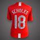 Paul Scholes Signed Manchester United Shirt From Private signing COA £150