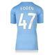 Phil Foden Signed Manchester City 2021-21 Home Shirt Autograph Jersey