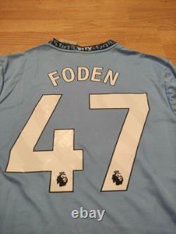 Phil Foden Signed Manchester City 24/25 Shirt With Exact Photo Proof