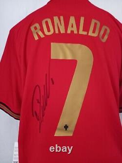 Portugal Number 7 Home Shirt Signed Cristiano Ronaldo